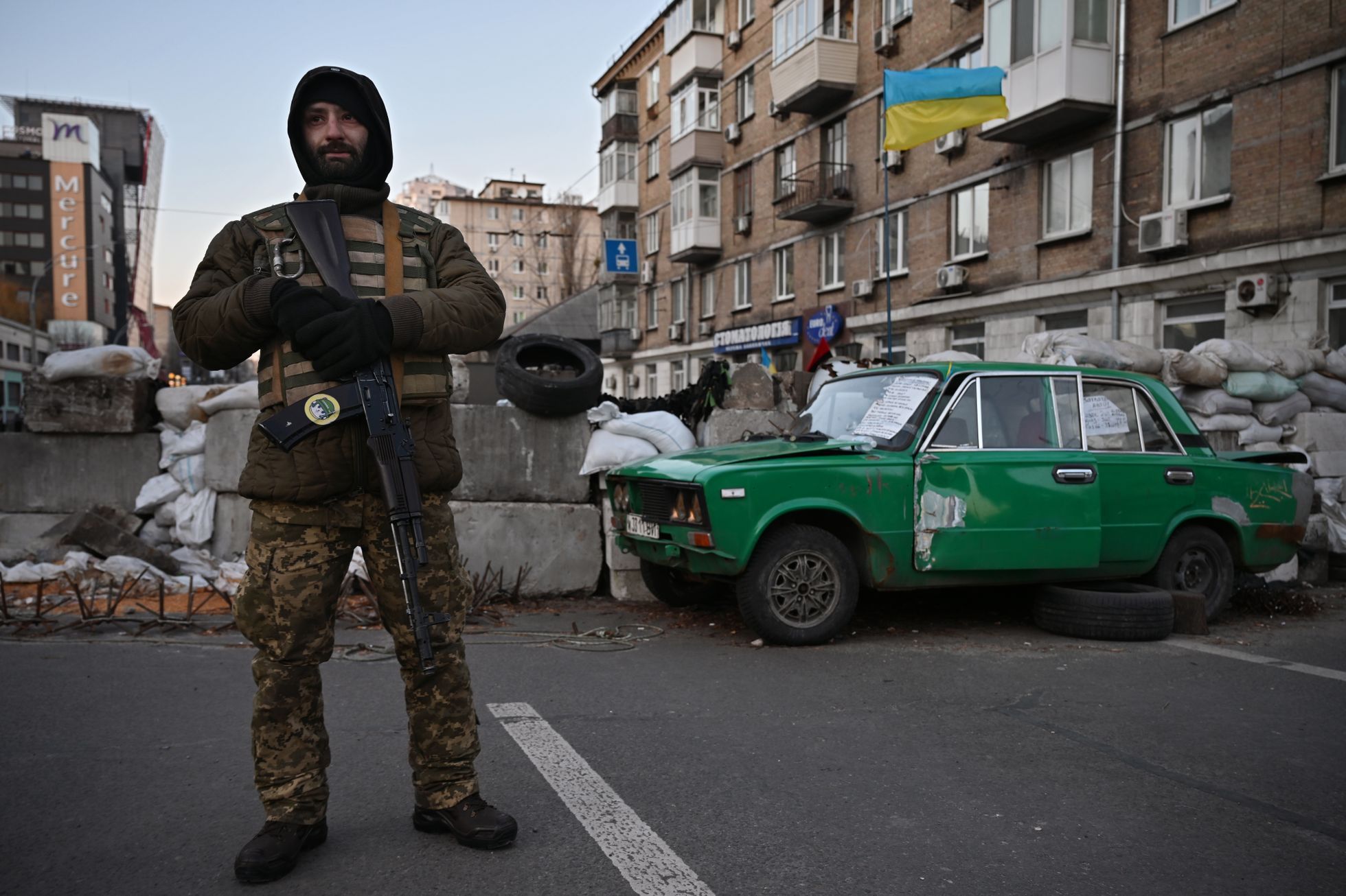 Domobrana Kyjev Ukrajina zbraně