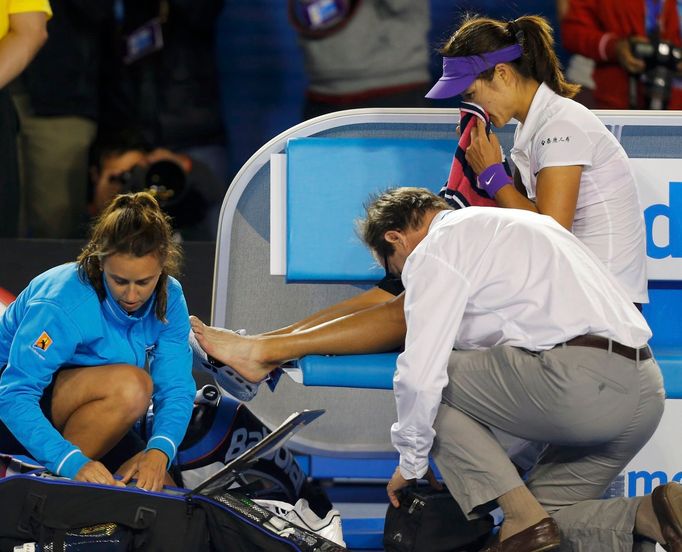 Australian Open: zranění Li Na