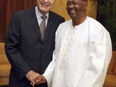 S malijským prezidentem Tourém.