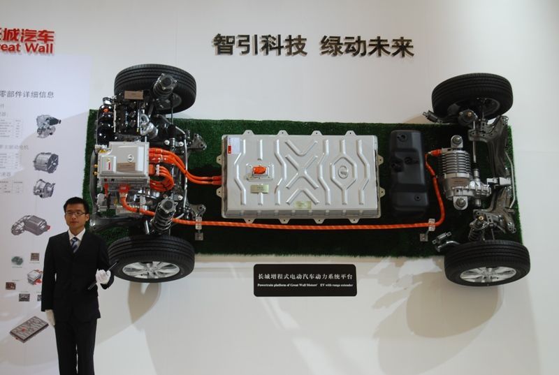 Autosalon v čínské Šanghaji