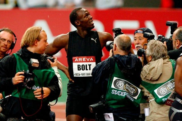 Usain Bolt v Paříži