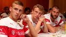 Ministr Chládek večeří s fotbalisty - Pavel Kadeřábek, Ladislav Krejčí, David Bičík