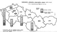 Přehled, jak lidé v roce 1978 sledovali v jednotlivých krajích západní televize (studie ÚVVM).