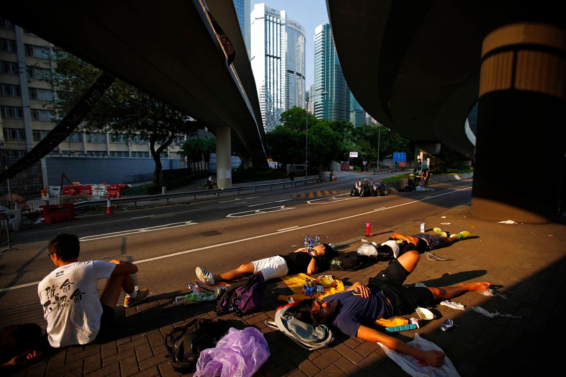 Protesty v Hongkongu
