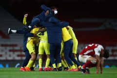 Anglické finále Evropské ligy nebude. Villarreal zkrotil Arsenal a utká se s United