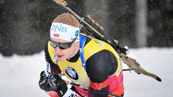 Johannes Bö opanoval poslední sprint biatlonové sezony v Oslu.