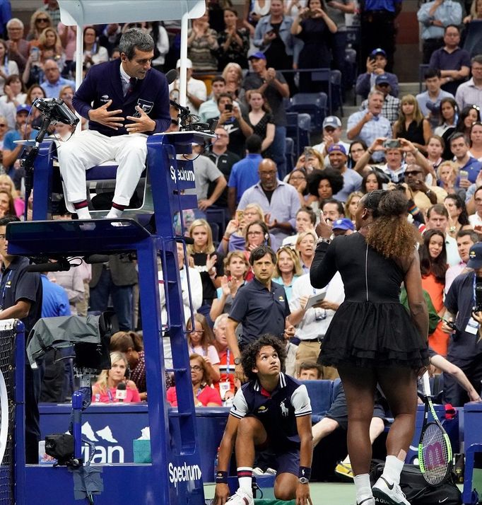 Finále US Open 2018 - Naomi Ósakaová vs. Serena Williamsová