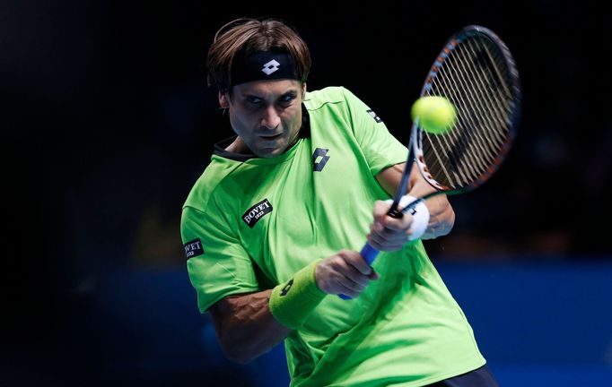 David Ferrer na Turnaji mistrů 2013