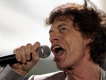 Mick Jagger na Copacabaně