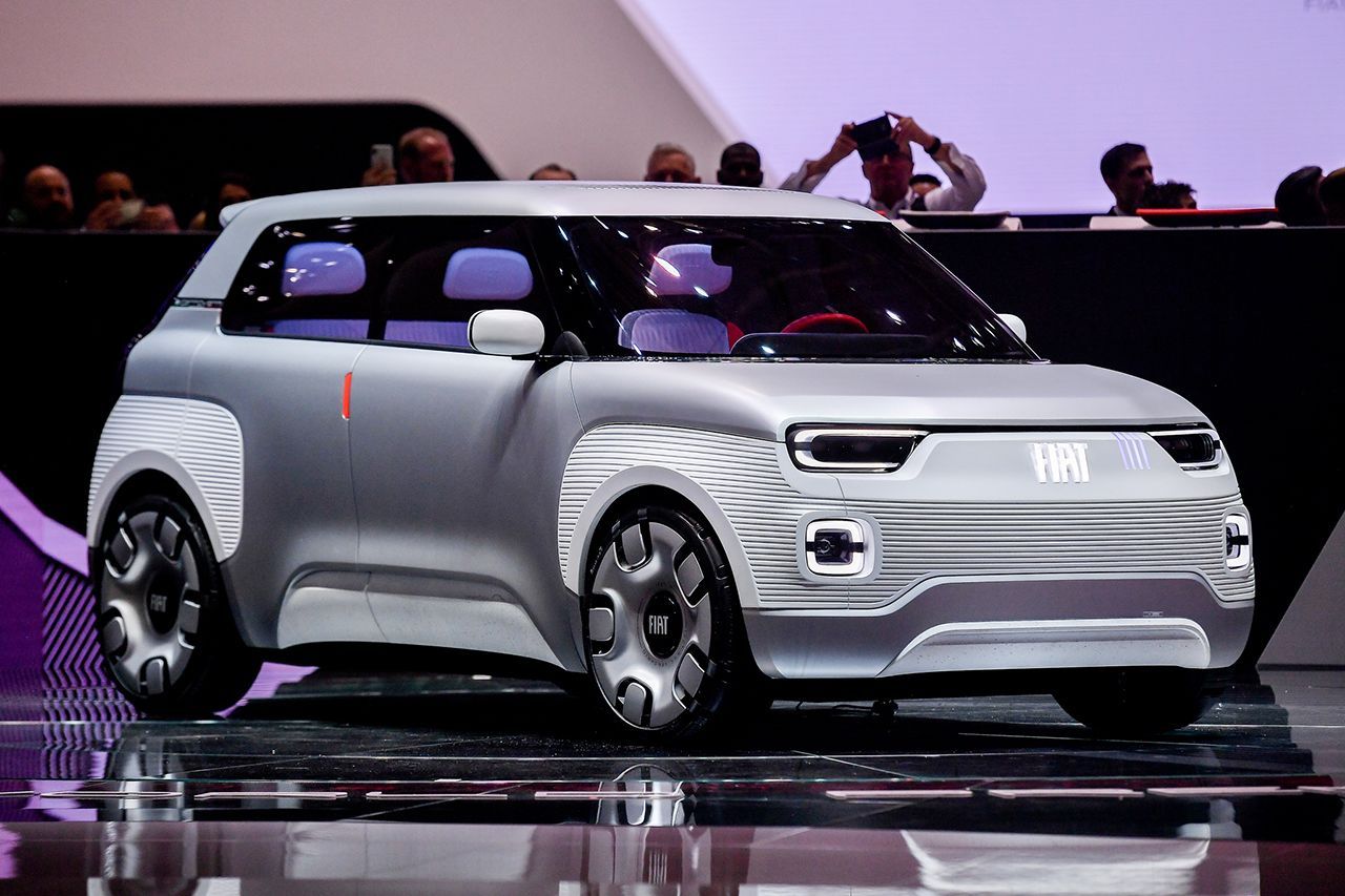 Fiat Centoventi koncept elektromobil autosalon