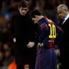 Fotbal, Barcelona - Paris St. Germain: Vilanova a Messi