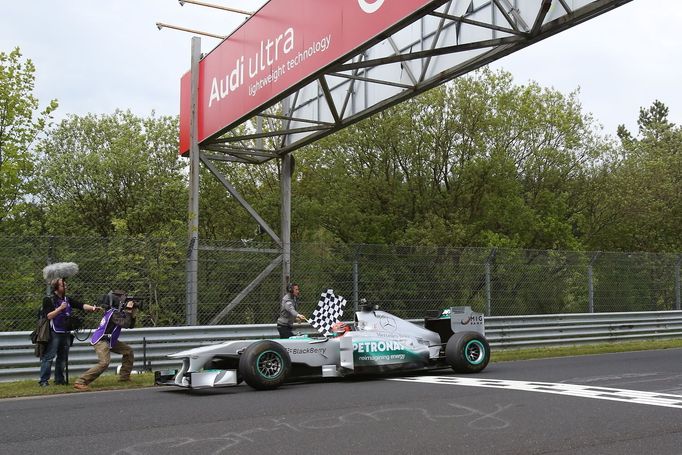 Michael Schumacher na Nordschleife, formule 1 Mercedes