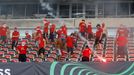 Soccer Football - Europa Conference League - Group D - OGC Nice v Cologne - Allianz Riviera, Nice, France - September 8, 2022 Fans clash before the match REUTERS/Eric Gai