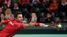 Davis Cup, Švýcarsko - Česko: Stanislas Wawrinka