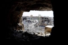 Při náletech syrské vlády v Ghútě zemřelo přes 22 civilistů