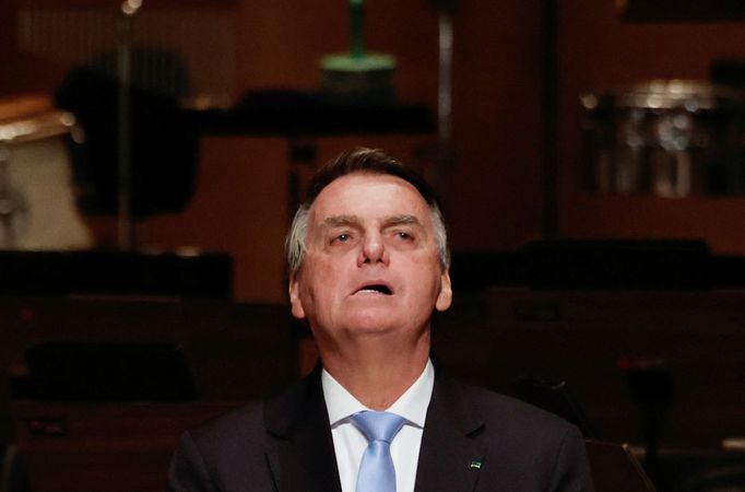 Bývalý brazilský prezident Jair Bolsonaro.