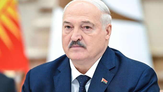 Běloruský prezident Alexander Lukašenko v Minsku. 27. června 2025.
