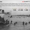 Den D: Vylodění na plážích v Normandii