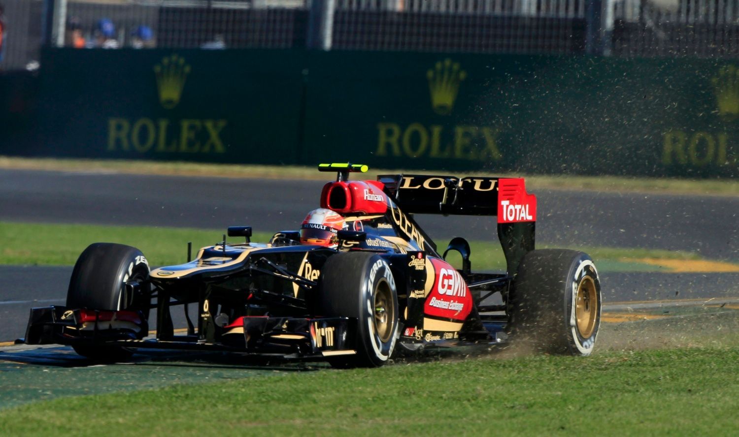 Formule 1:  Romain Grosjean, Lotus