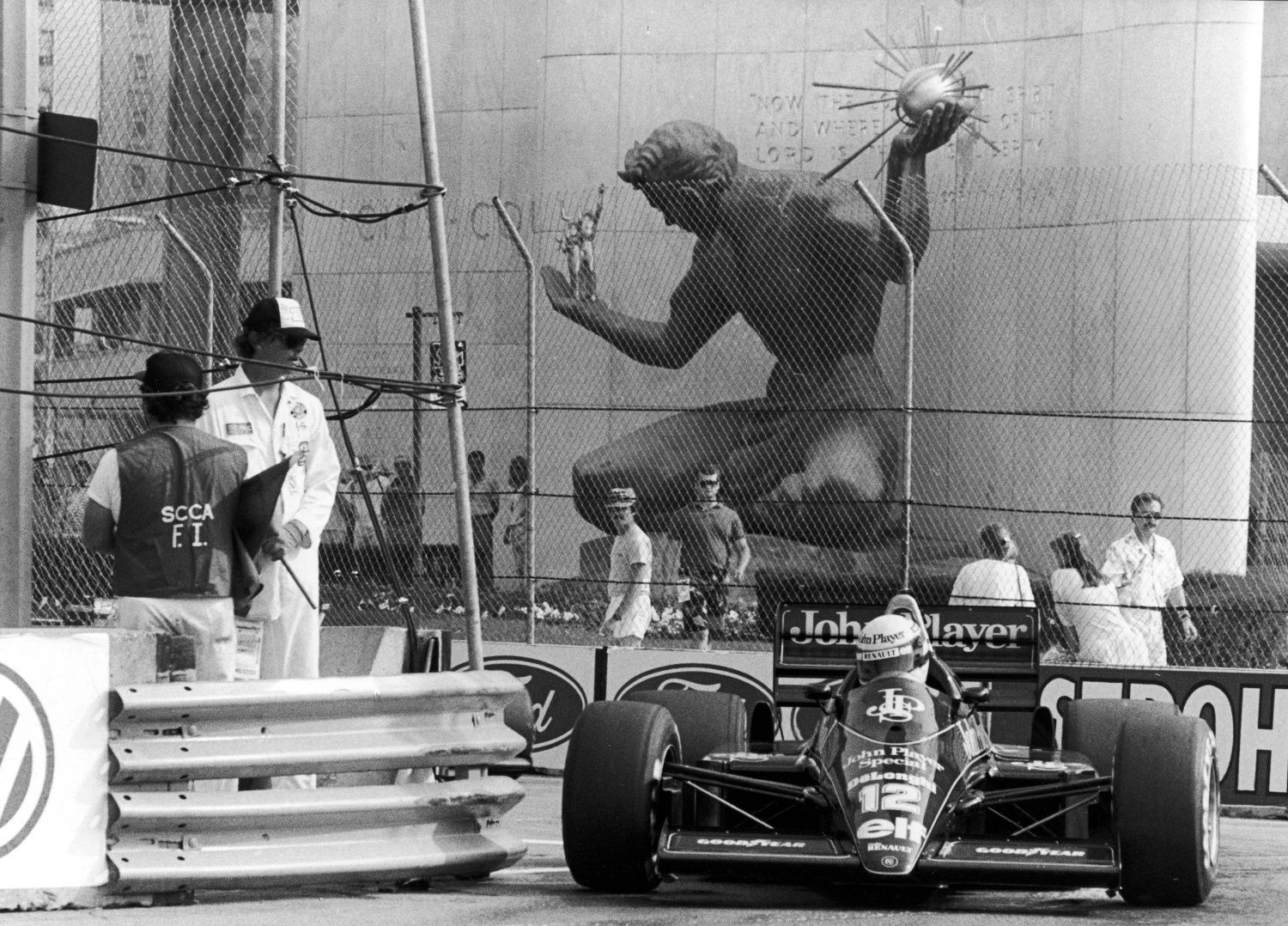 F1, VC USA (Detroit) 1986: Ayrton Senna, Lotus