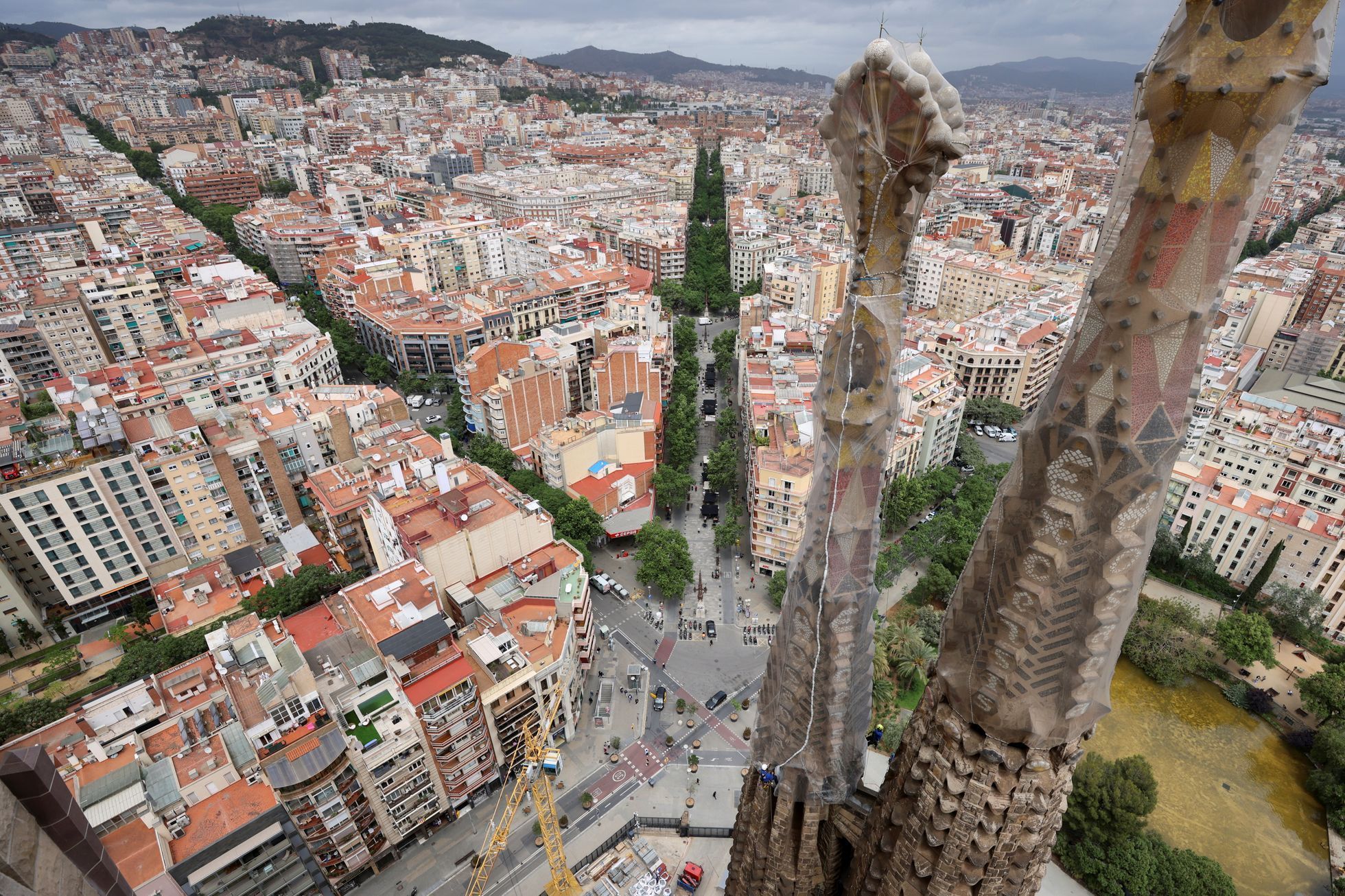 Fotogalerie / Sagrada Familia / Uplynulo 140 let položení základního kamene barcelonského chrámu Sagrada Familia