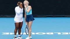 Kateřina Siniaková a Taylor Townsendová, Australian Open 2025