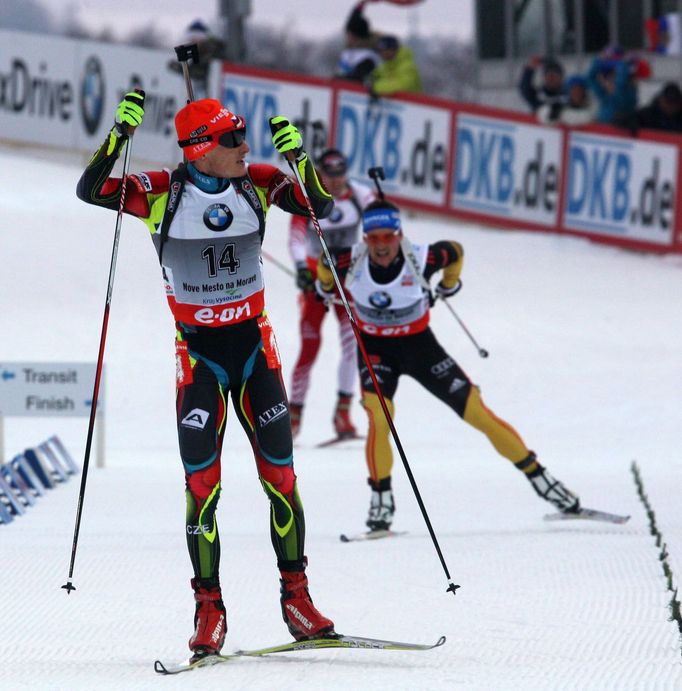 MS v biatlonu 2013, muži na 15 km: Ondřej Moravec