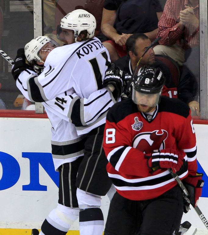 Druhé utkání finále NHL mezi New Jersey a Los Angeles