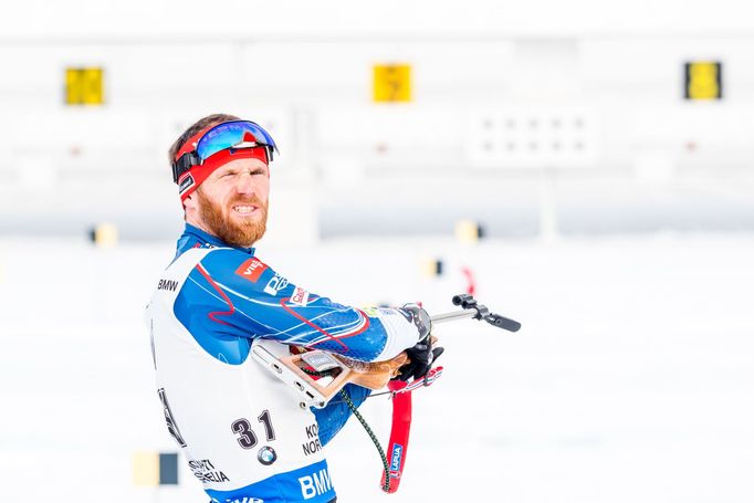 SP Kontiolahti, sprint M: Michal Šlesingr