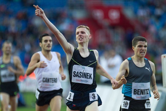 Zlatá tretra 2016: Filip Sasínek - 1500 m