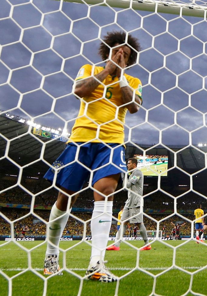 Marcelo v semifinále MS 2014