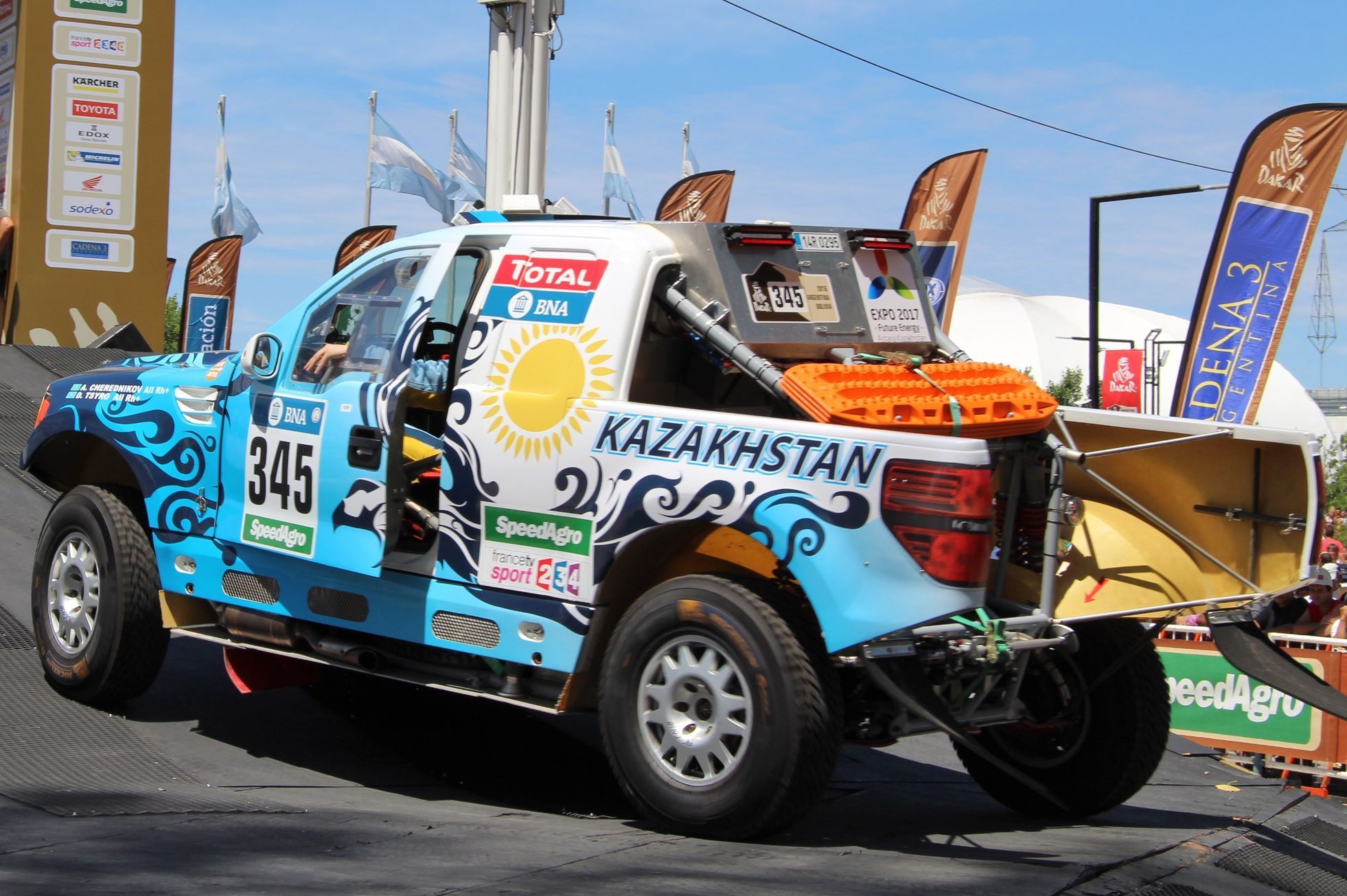 Dakarská auta 2016