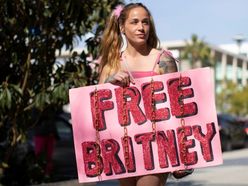 Britney Spears protest 2021 žena