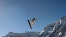 Snowboardisté trénují na olympiádě v Soči slopestyle (Sage Kotsenburg)