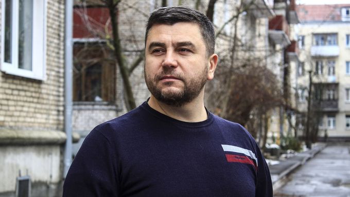 Andrej Poluda - běloruský aktivista z lidskoprávní organizace Vjasna.