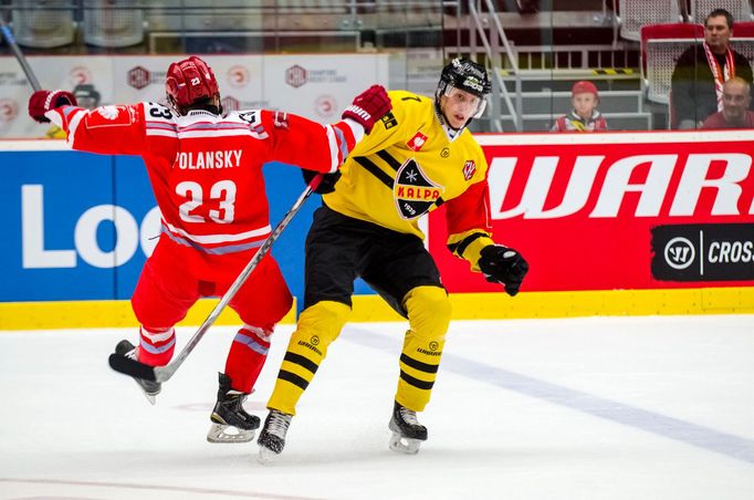 Třinec porazil doma KalPu Kuopio 6:0 a v hokejové lize mistrů postupuje - Jiří Polanský