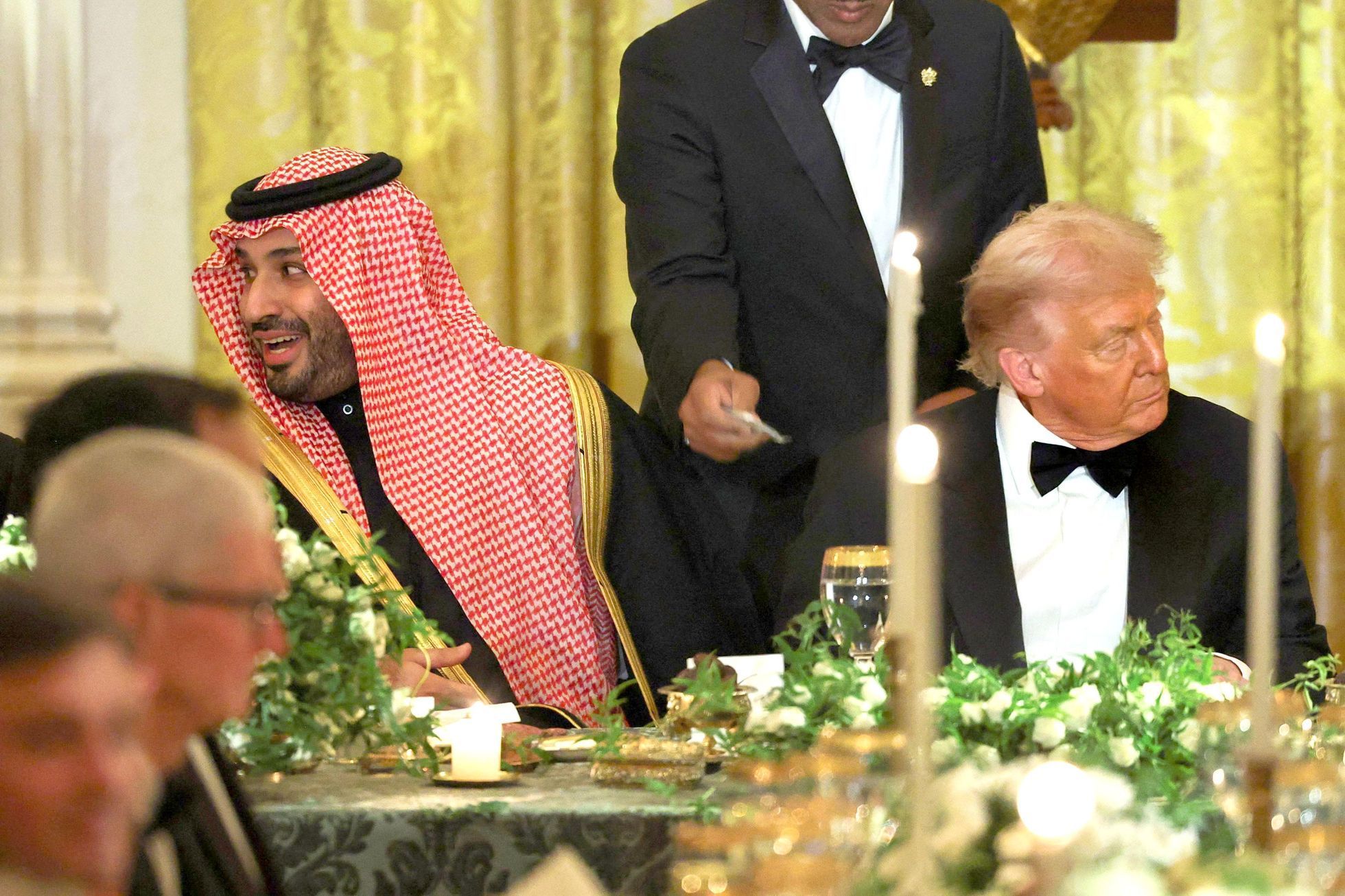 USA, Washington, Bílý dům. Saudská Arábie, Mohammed bin Salman, princ, návštěva, Donald Trump