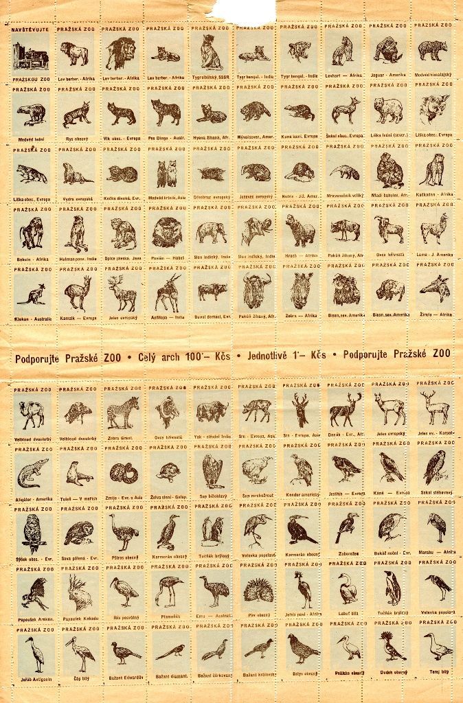 Archiv pražské ZOO