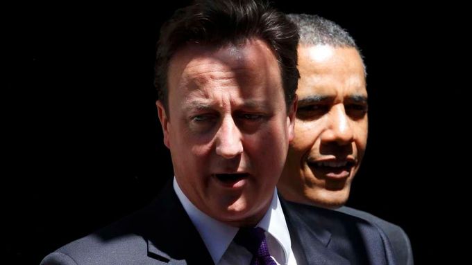 David Cameron a Barack Obama.