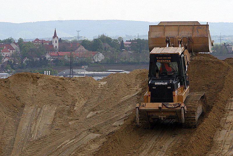 Stavba Západního města v Praze