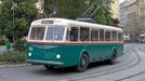 Trolejbus Škoda 6Tr2, jenž jezdil od konce 40. let v Plzni. Trolejbusový provoz tu byl ale zahájen již v roce 1941. V současnosti je tedy ze třinácti českých provozů tím nejstarším a druhým největším.