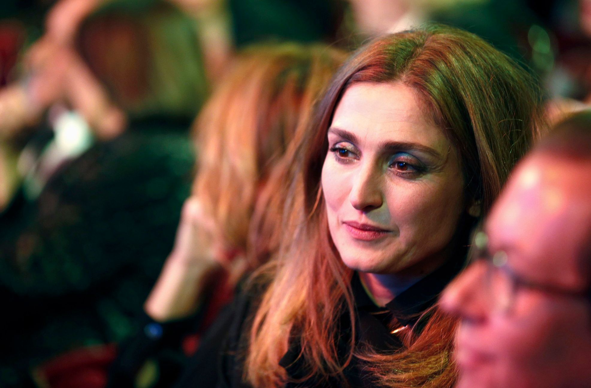 French actress Julie Gayet attends the 39th Cesar Awards ceremony in Paris