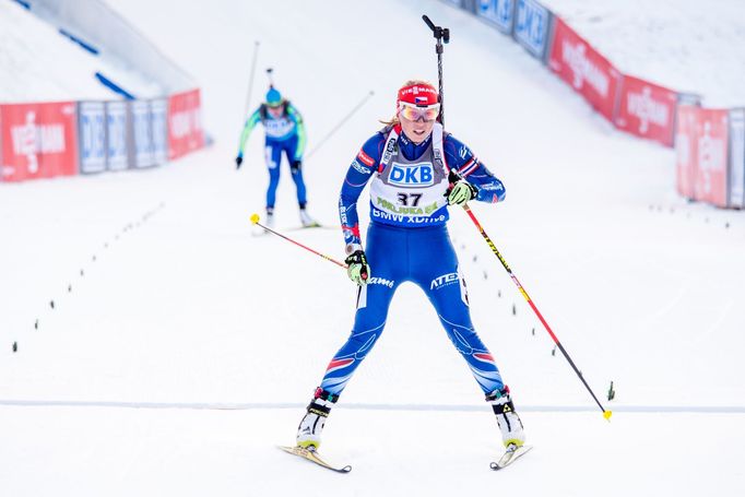 SP v Pokljuce,sprint Ž: Eva Puskarčíková