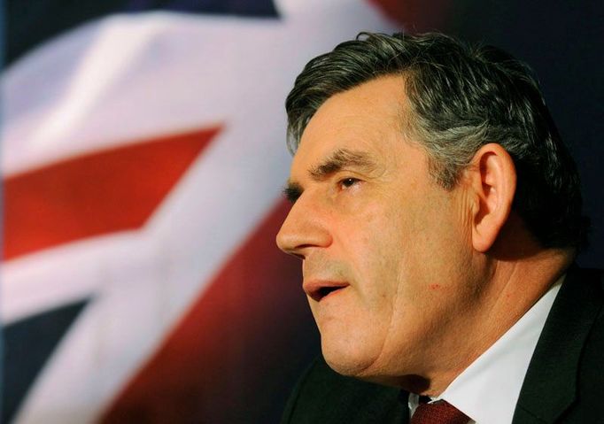 Britský premiér Gordon Brown