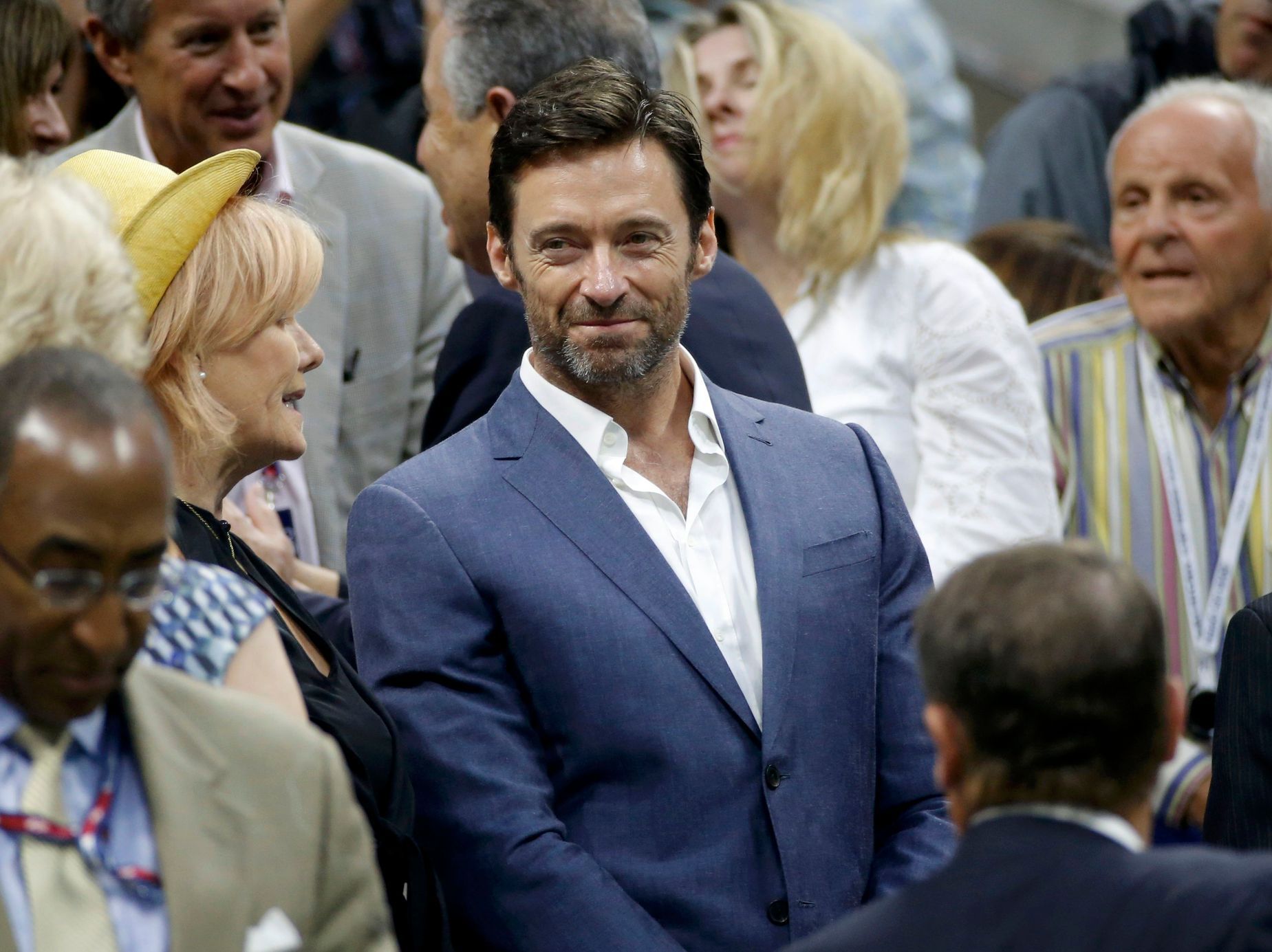 US Open 2015, finále: Hugh Jackman