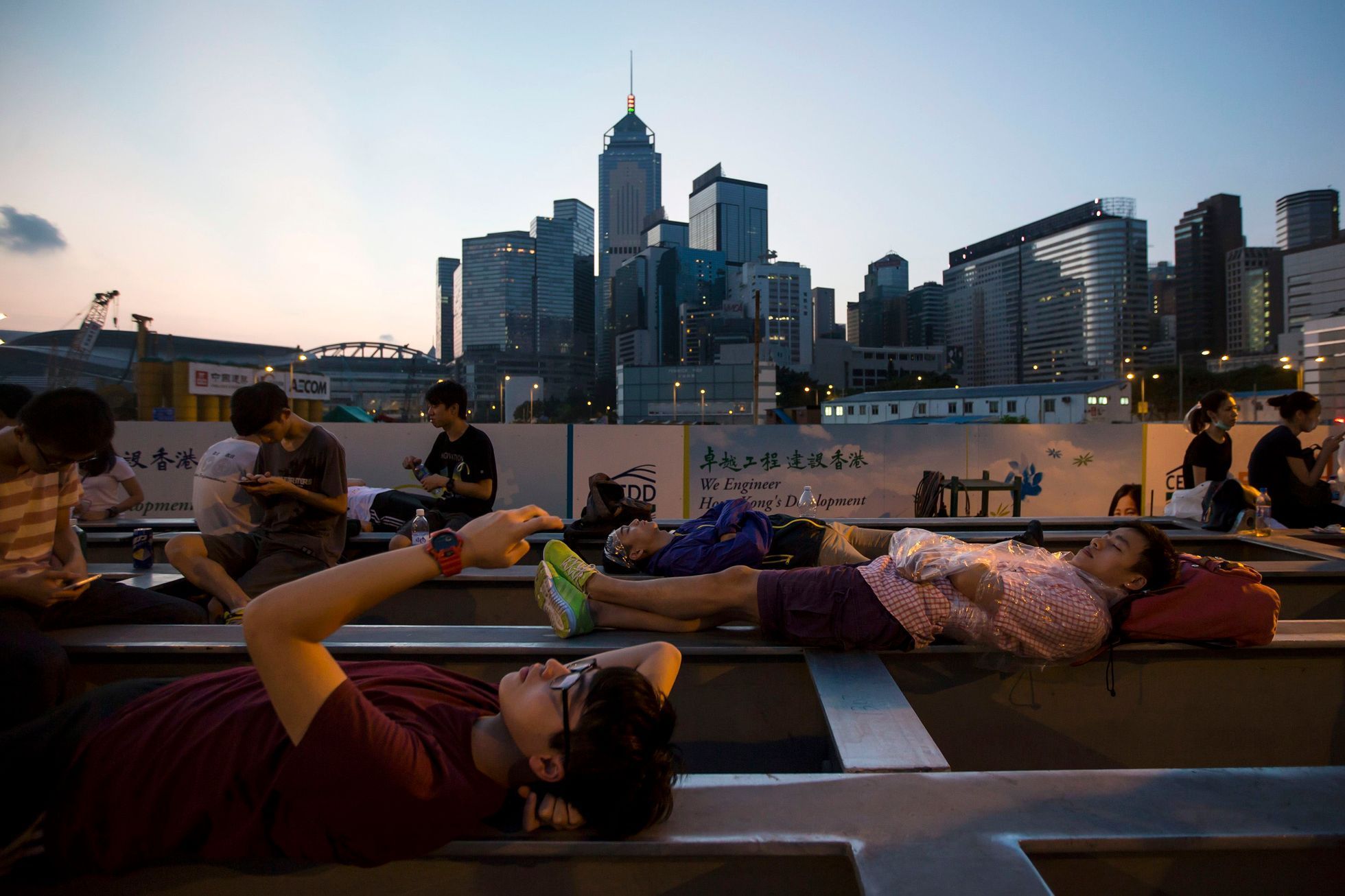 Protesty v Hongkongu