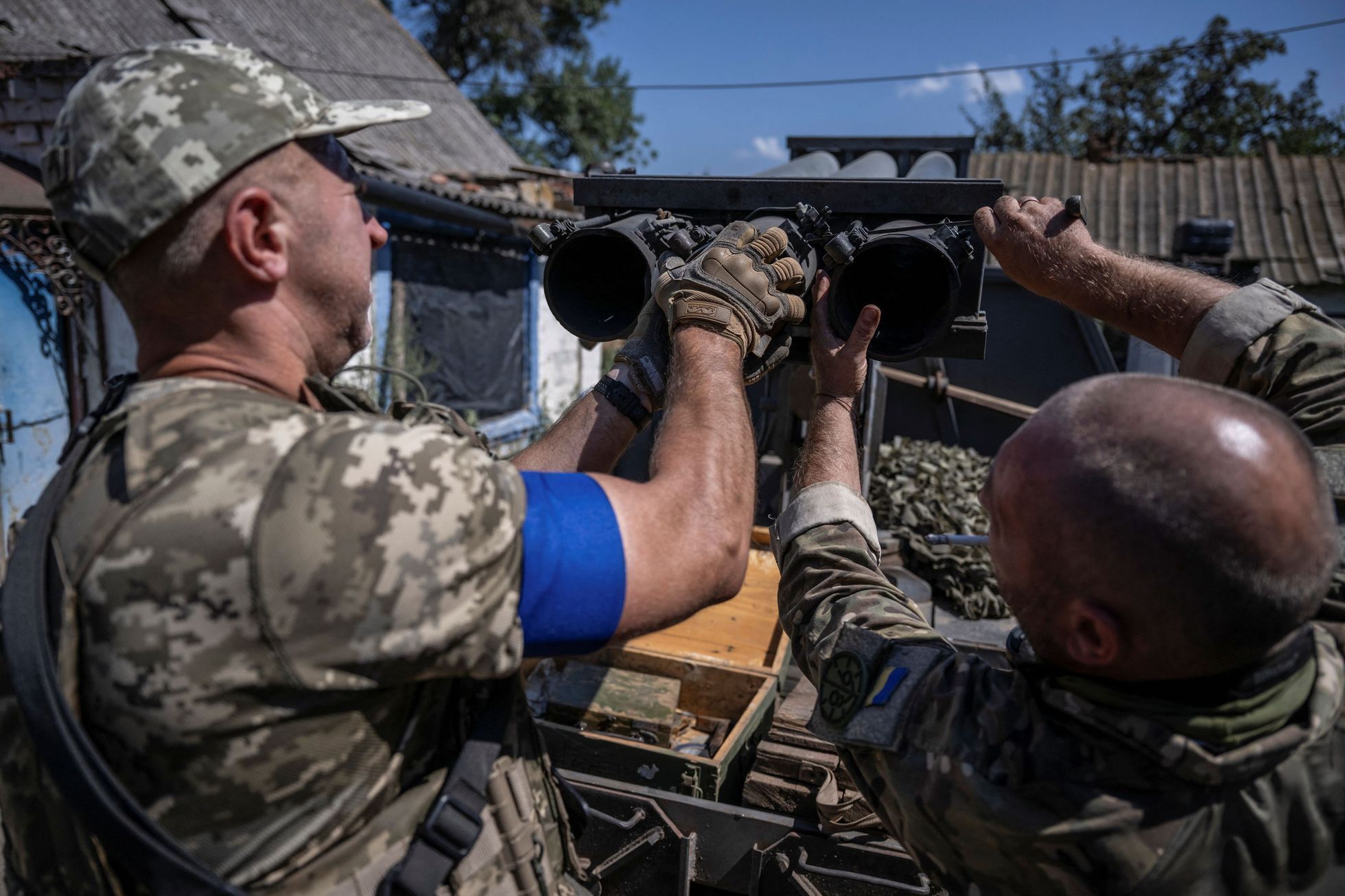 Záporoží výroba raketometů 18