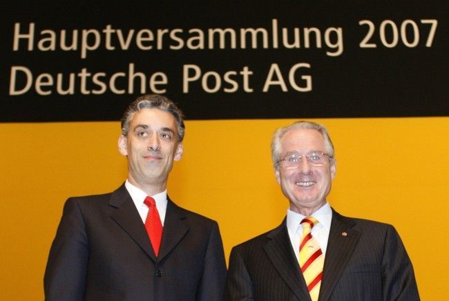 Nový a starý šéf Deutsche Post