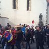 Průvod z Kampy při návštěvě čínského prezidenta