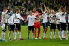 Němečtí fotbalisté se po čtvrtfinálovém utkání mohli radovat. Řecko totiž smetli 4:2.